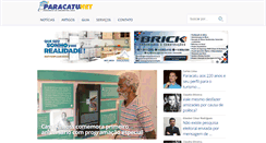 Desktop Screenshot of paracatu.net